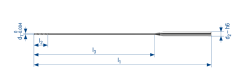 Mikro-Tieflochbohrer - Hampp Tools - Bohrer - Medizintechnik - Fräser - Präzisionswerkzeug - Fraise - Perceuse - Instrument Medical - Drilling - Reaming - Medical Instruments - Surgical Equipment - Fresa - Foratura - Utensili Speciali - Utensili Medicali