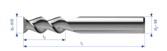 Fräser AC2 - Hampp Tools - Bohrer - Medizintechnik - Fräser - Präzisionswerkzeug - Fraise - Perceuse - Instrument Medical - Drilling - Reaming - Medical Instruments - Surgical Equipment - Fresa - Foratura - Utensili Speciali - Utensili Medicali