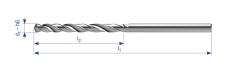 Spiralbohrer Spicut - Hampp Tools - Bohrer - Medizintechnik - Fräser - Präzisionswerkzeug - Fraise - Perceuse - Instrument Medical - Drilling - Reaming - Medical Instruments - Surgical Equipment - Fresa - Foratura - Utensili Speciali - Utensili Medicali