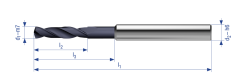 Spiralbohrer Fastcut - Hampp Tools - Bohrer - Medizintechnik - Fräser - Präzisionswerkzeug - Fraise - Perceuse - Instrument Medical - Drilling - Reaming - Medical Instruments - Surgical Equipment - Fresa - Foratura - Utensili Speciali - Utensili Medicali